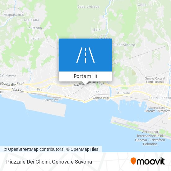 Mappa Piazzale Dei Glicini