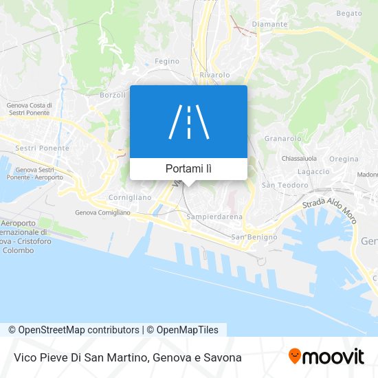 Mappa Vico Pieve Di San Martino