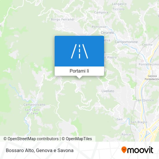 Mappa Bossaro Alto