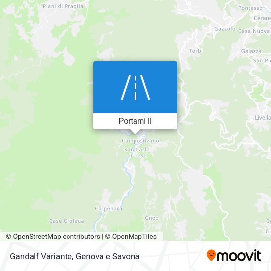 Mappa Gandalf Variante