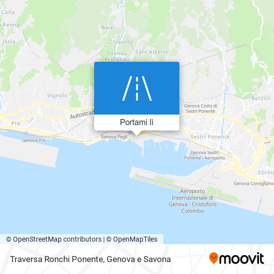 Mappa Traversa Ronchi Ponente