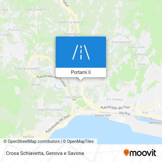 Mappa Crosa Schiavetta