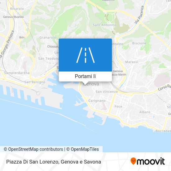 Mappa Piazza Di San Lorenzo