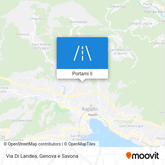 Mappa Via Di Landea