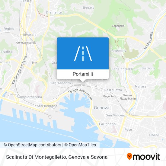 Mappa Scalinata Di Montegalletto
