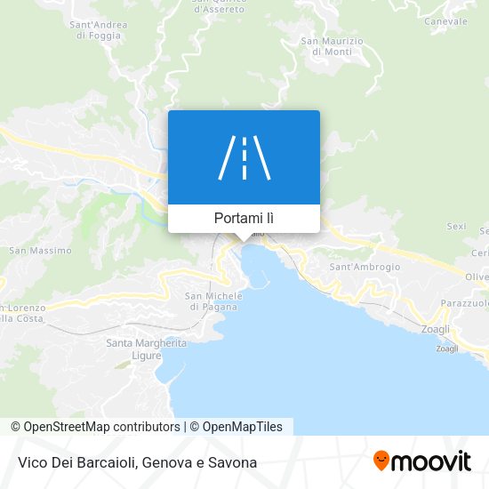 Mappa Vico Dei Barcaioli