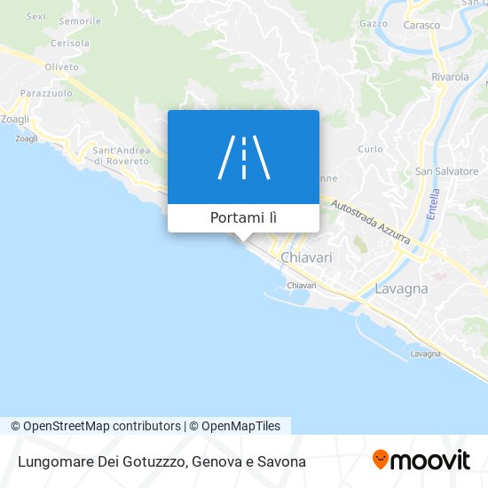 Mappa Lungomare Dei Gotuzzzo