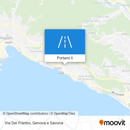 Mappa Via Dei Frantoi