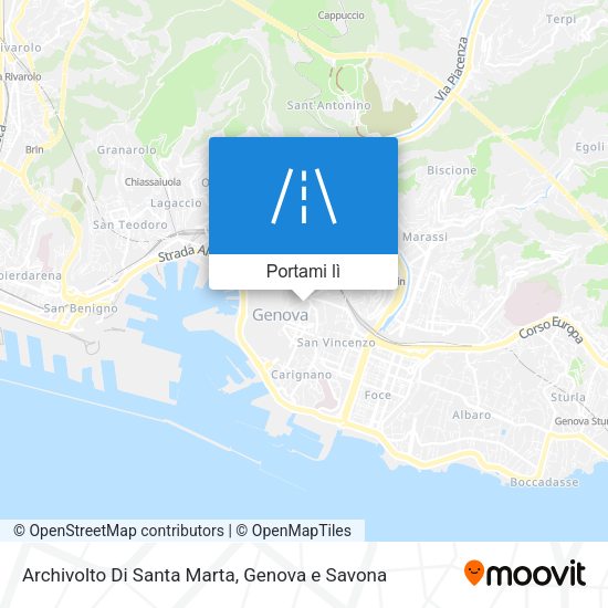 Mappa Archivolto Di Santa Marta
