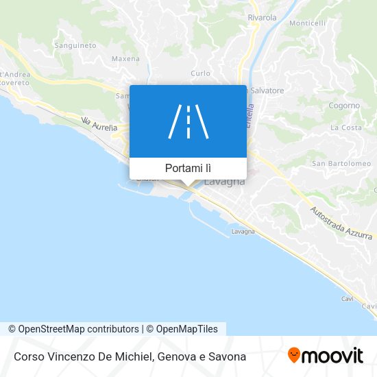 Mappa Corso Vincenzo De Michiel