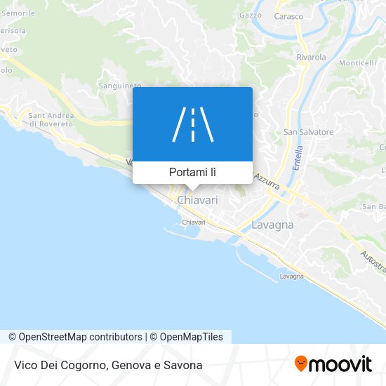 Mappa Vico Dei Cogorno