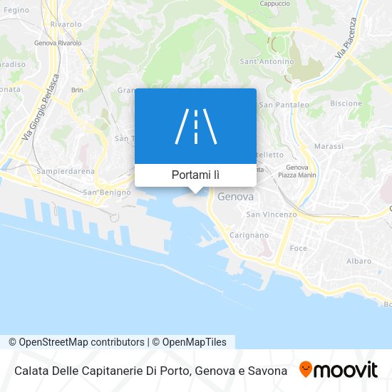 Mappa Calata Delle Capitanerie Di Porto