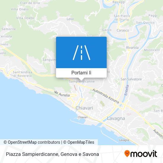 Mappa Piazza Sampierdicanne