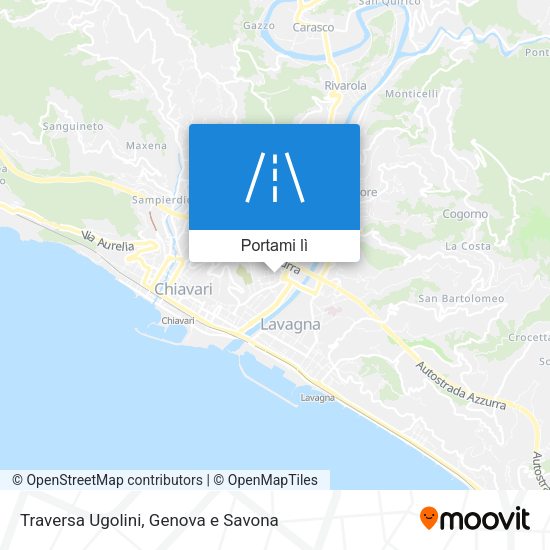 Mappa Traversa Ugolini