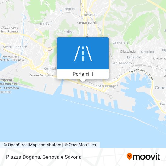 Mappa Piazza Dogana