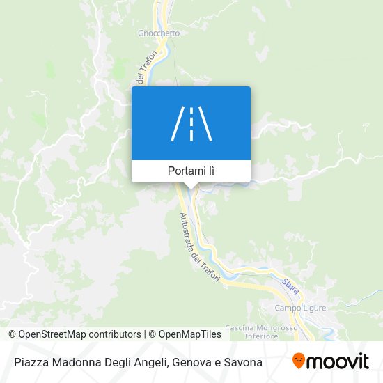 Mappa Piazza Madonna Degli Angeli