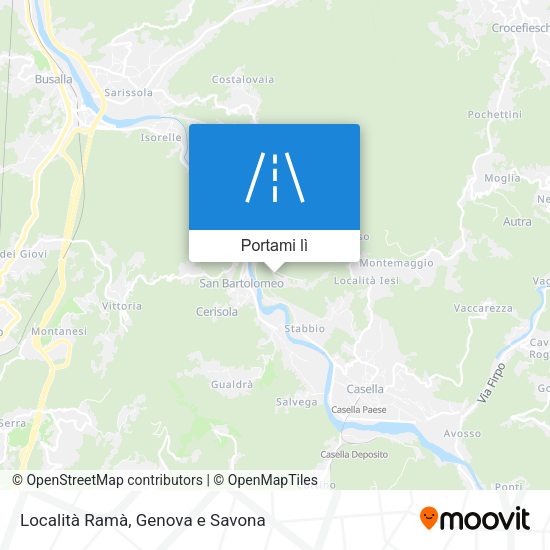 Mappa Località Ramà