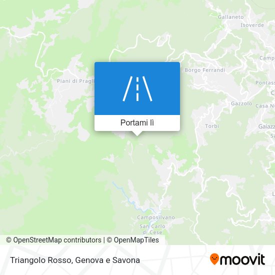 Mappa Triangolo Rosso