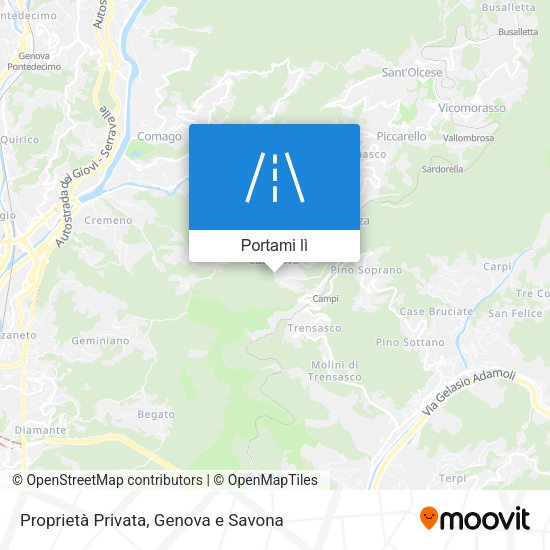 Mappa Proprietà Privata