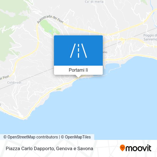 Mappa Piazza Carlo Dapporto