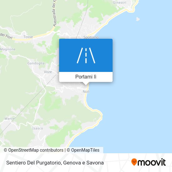 Mappa Sentiero Del Purgatorio