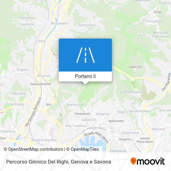 Mappa Percorso Ginnico Del Righi