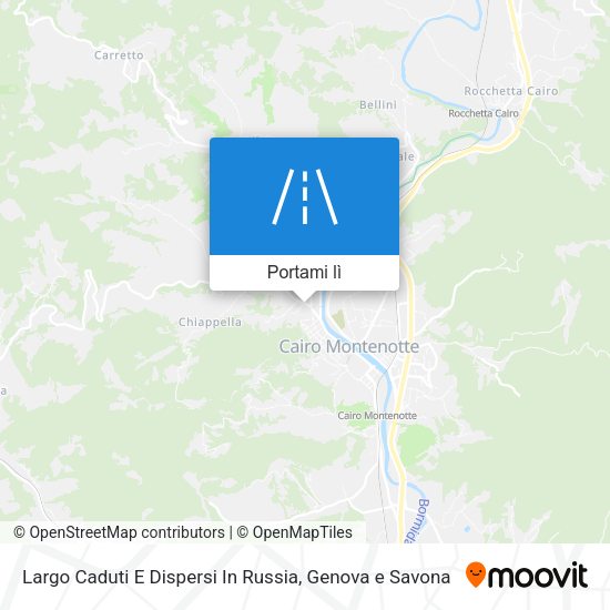 Mappa Largo Caduti E Dispersi In Russia