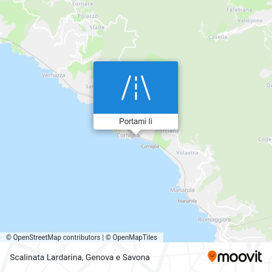 Mappa Scalinata Lardarina