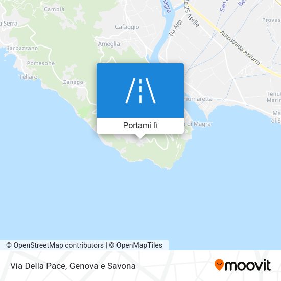Mappa Via Della Pace