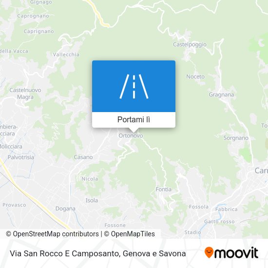 Mappa Via San Rocco E Camposanto