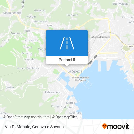 Mappa Via Di Monale