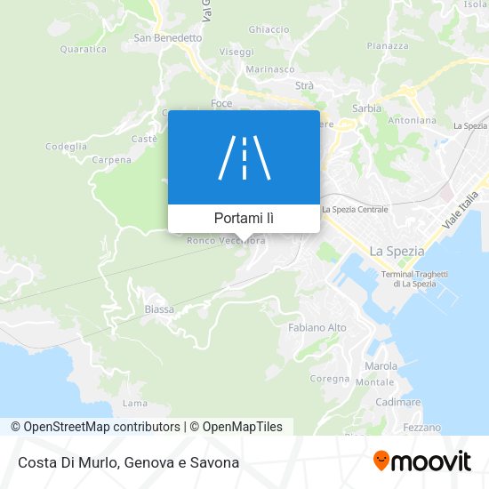 Mappa Costa Di Murlo