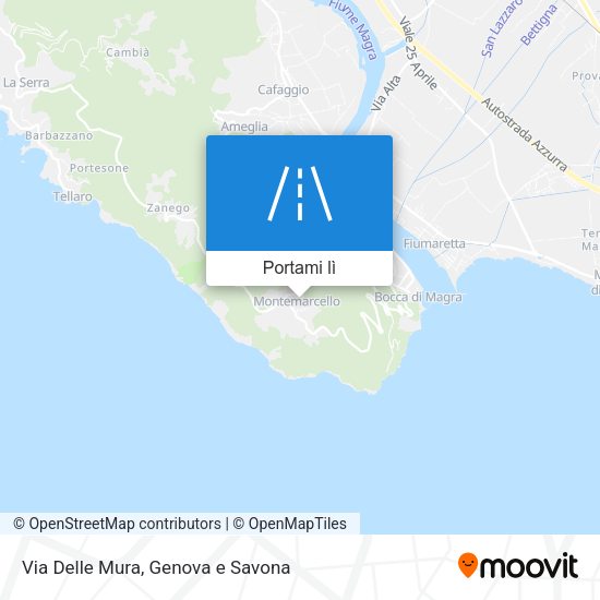 Mappa Via Delle Mura