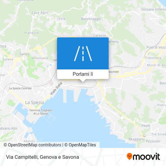 Mappa Via Campitelli