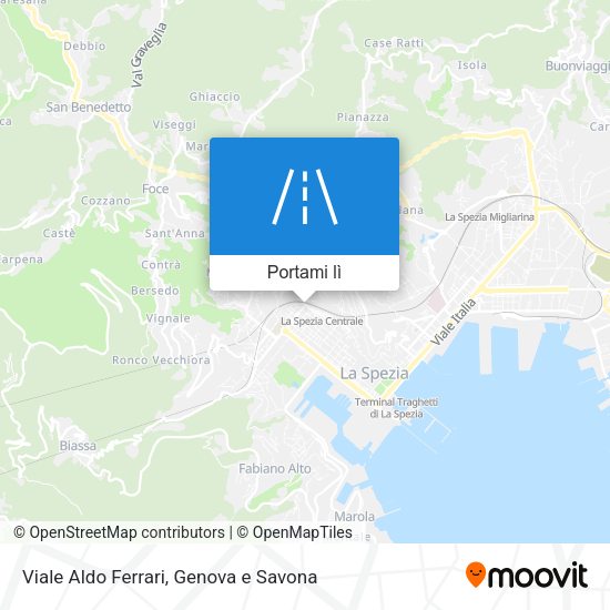Mappa Viale Aldo Ferrari