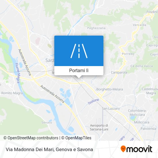 Mappa Via Madonna Dei Mari