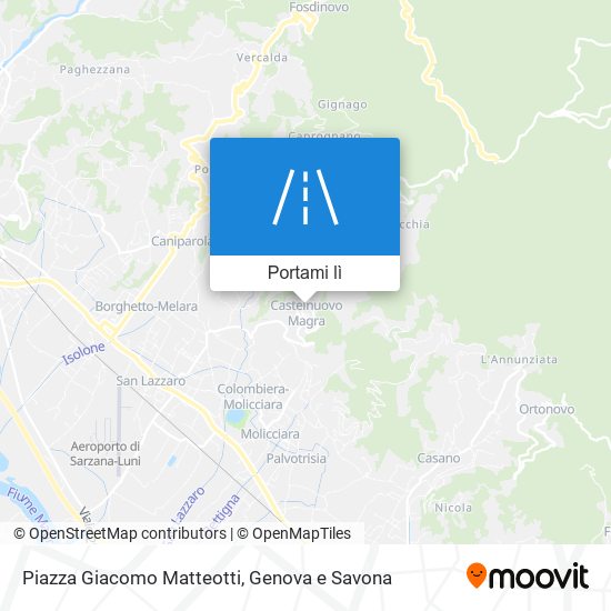 Mappa Piazza Giacomo Matteotti