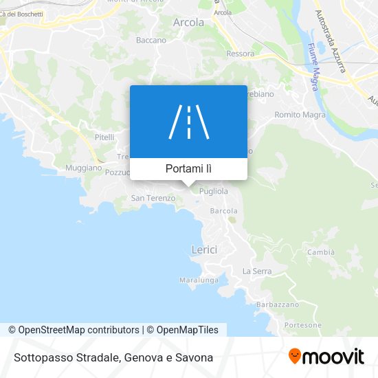 Mappa Sottopasso Stradale