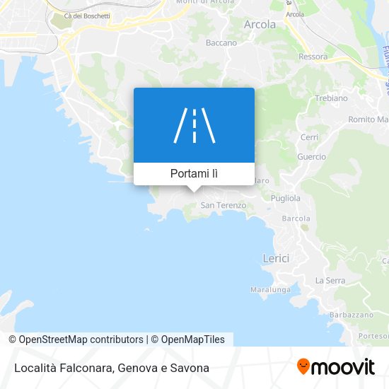 Mappa Località Falconara