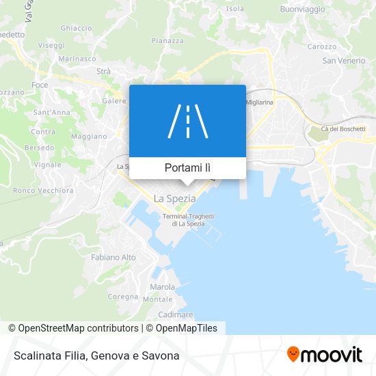 Mappa Scalinata Filia