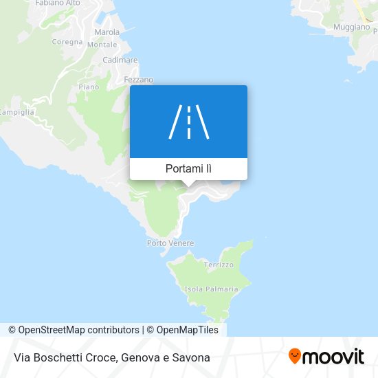 Mappa Via Boschetti Croce