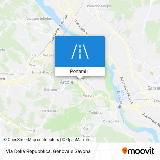 Mappa Via Della Repubblica