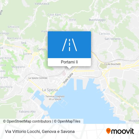 Mappa Via Vittorio Locchi