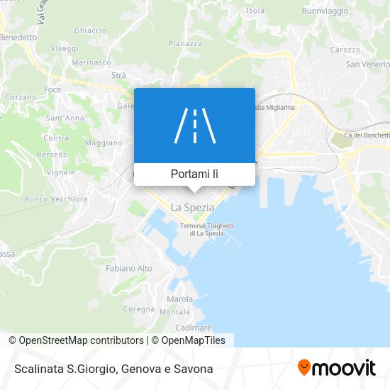 Mappa Scalinata S.Giorgio