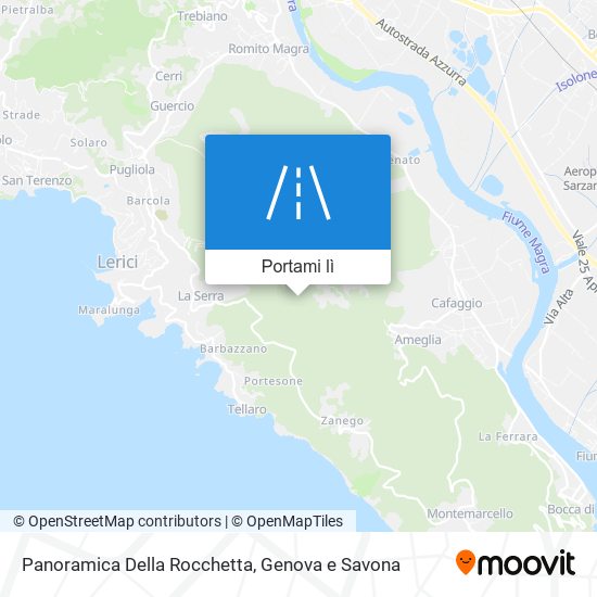 Mappa Panoramica Della Rocchetta