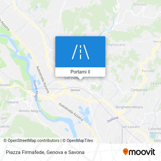 Mappa Piazza Firmafede
