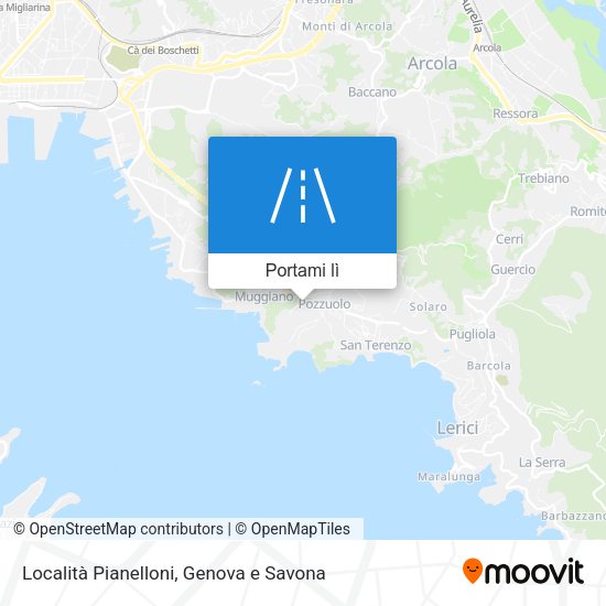 Mappa Località Pianelloni