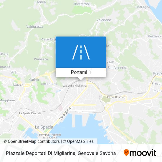 Mappa Piazzale Deportati Di Migliarina