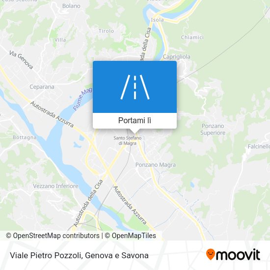 Mappa Viale Pietro Pozzoli