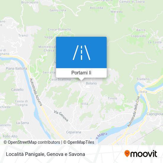 Mappa Località Panigale
